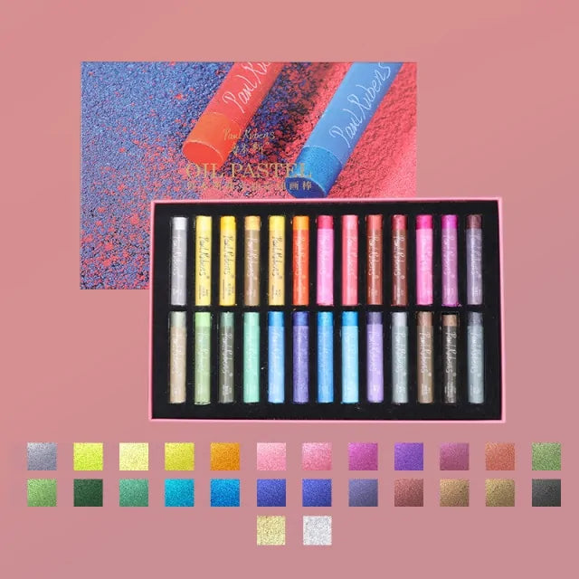 Paul Rubens Pearlescent Oil Pastels