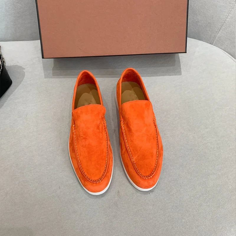 Fernando Vegan Suede Moccasins