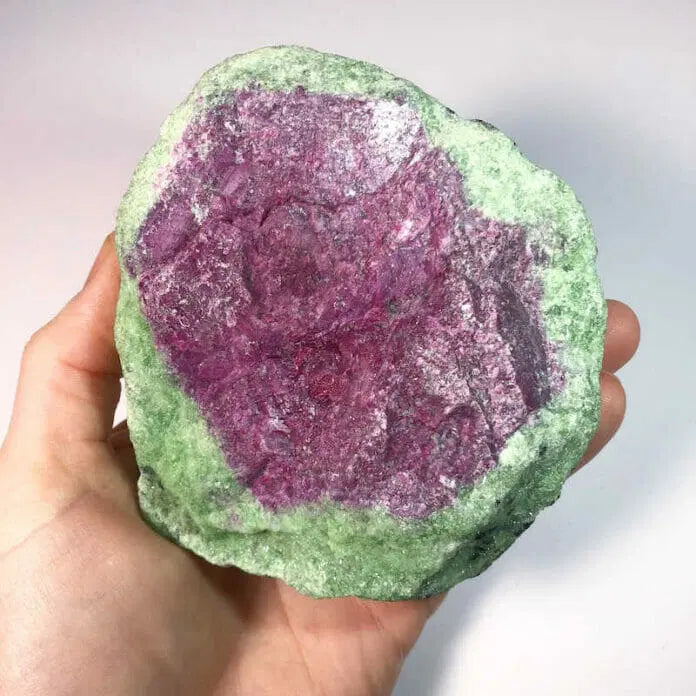 Ruby Zoisite Quartz Stone Pendant