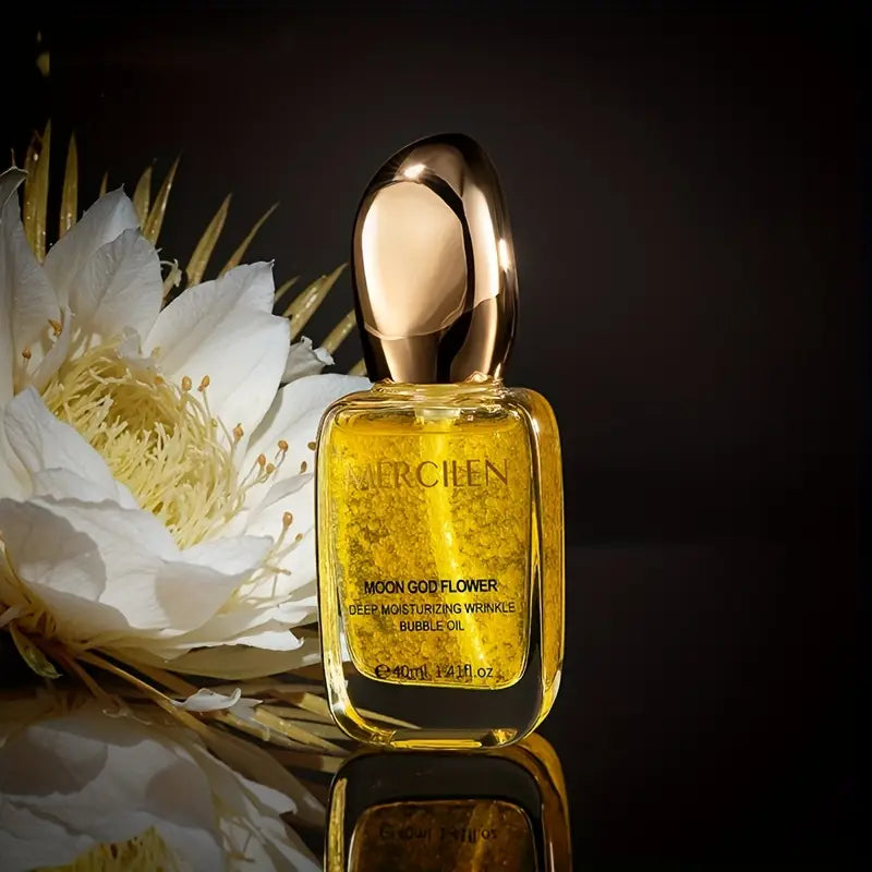 MERCILEN Moon God Flower Deep Moisturizing Bubble Oil