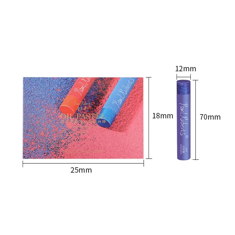 Paul Rubens Pearlescent Oil Pastels