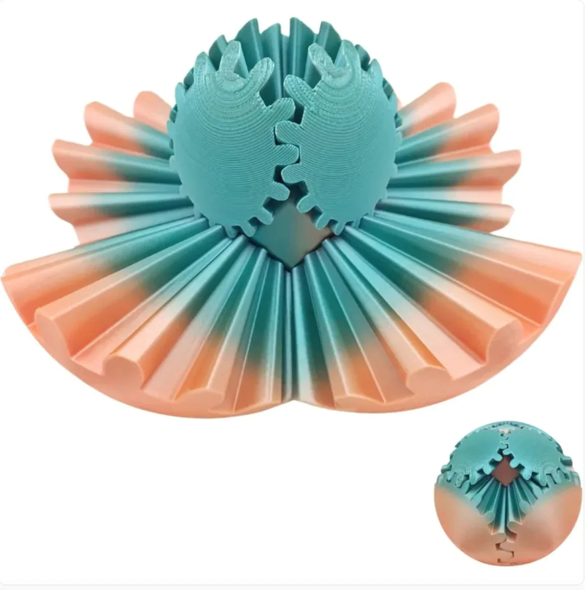 Innovative 3D Rotating Gear Fidget Balls