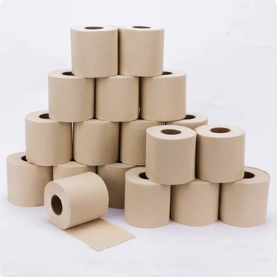 ECO Bamboo Thick 4 Ply Unbleached Toilet Paper