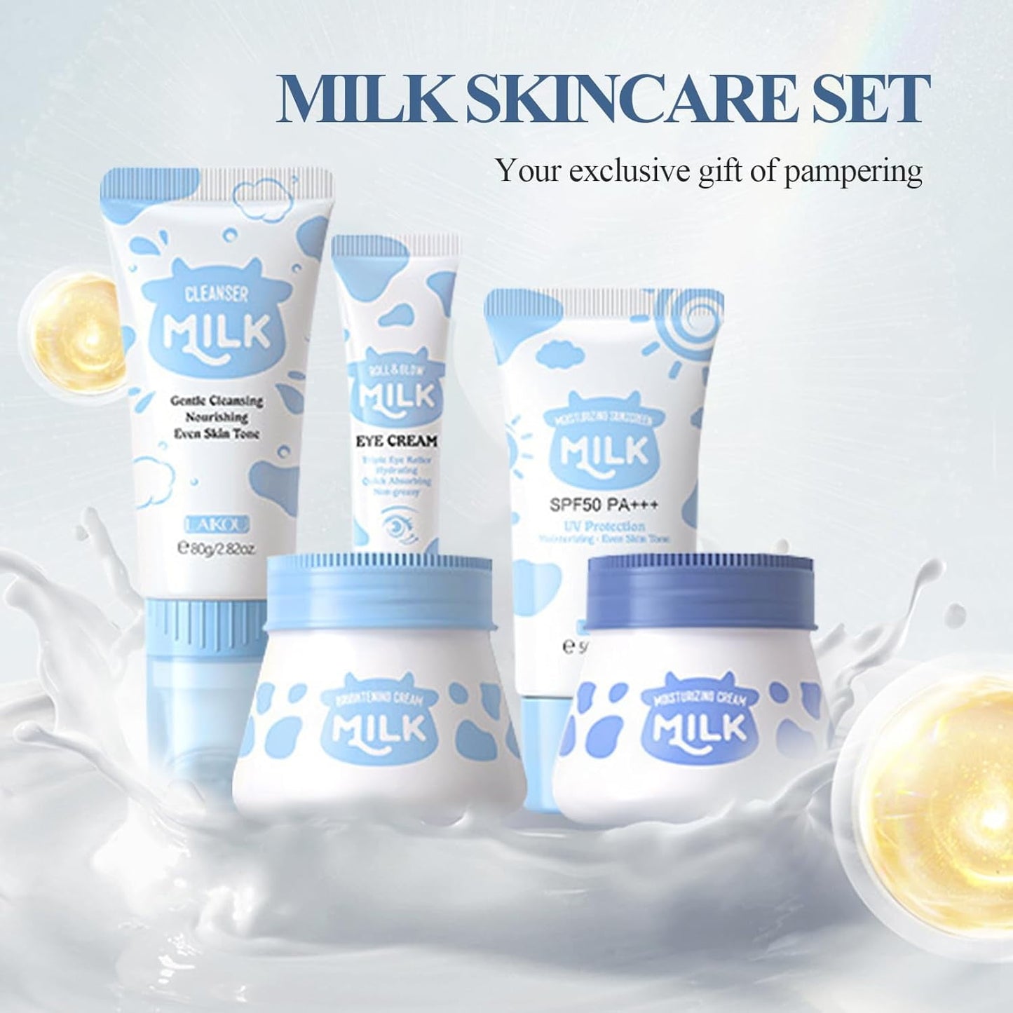 LAIKOU Milk Skincare Set