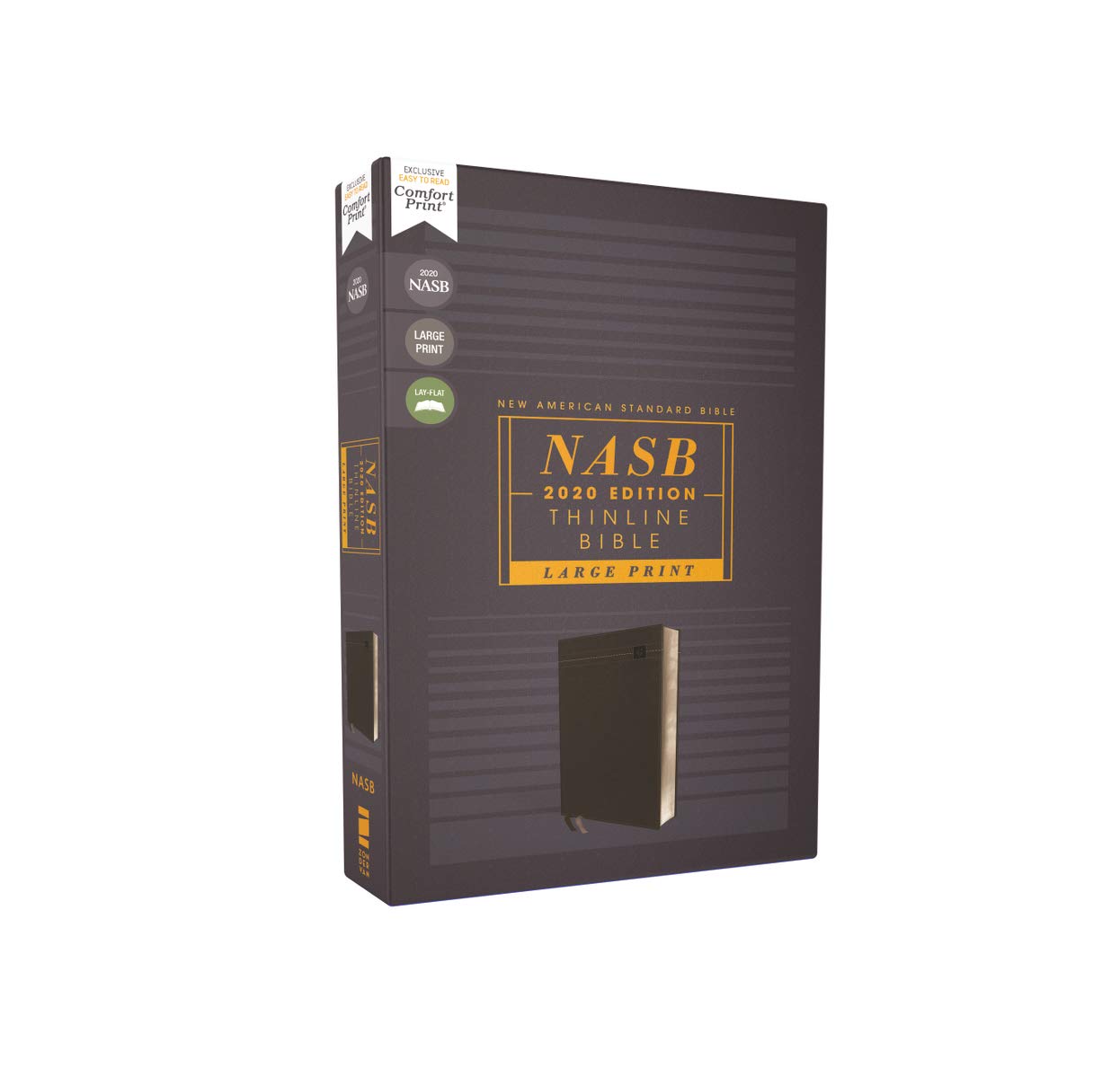 NASB Leathersoft Thinline Large Print Bible