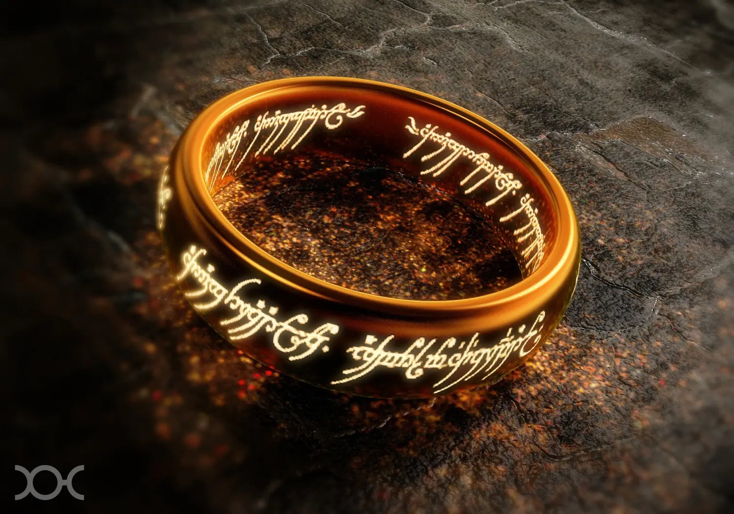 Lord of the Rings Magic High-End Titanium Steel Rings