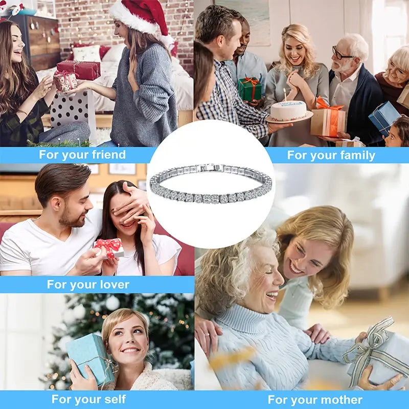 Tennis Bracelets (Cubic Ziconia)