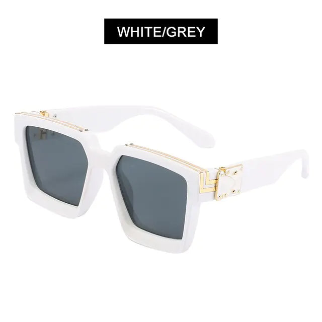 HOOBAN Millionaires Designer Square Sunglasses