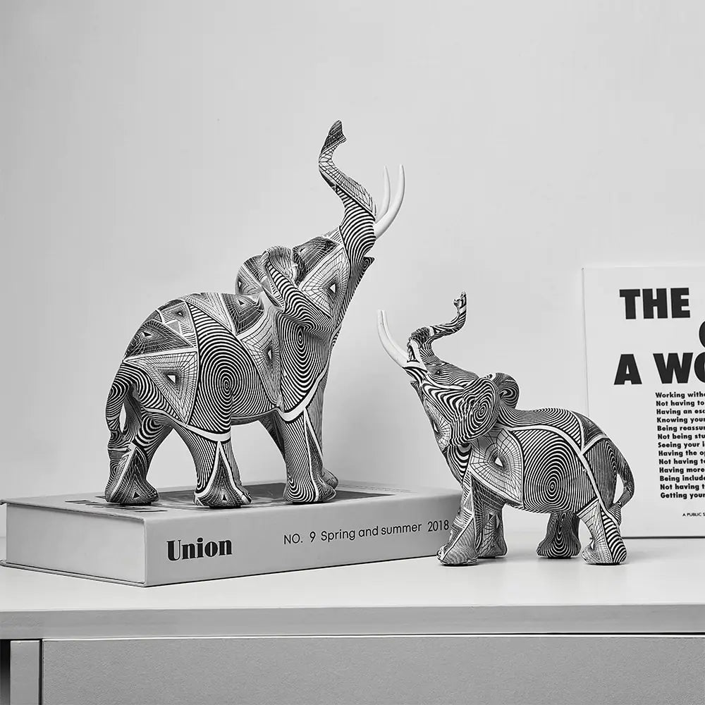 Exquisite Elephant Figurines