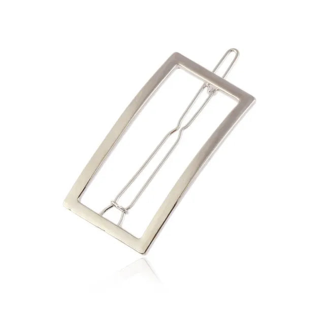 Gold and Silver Hair Clips