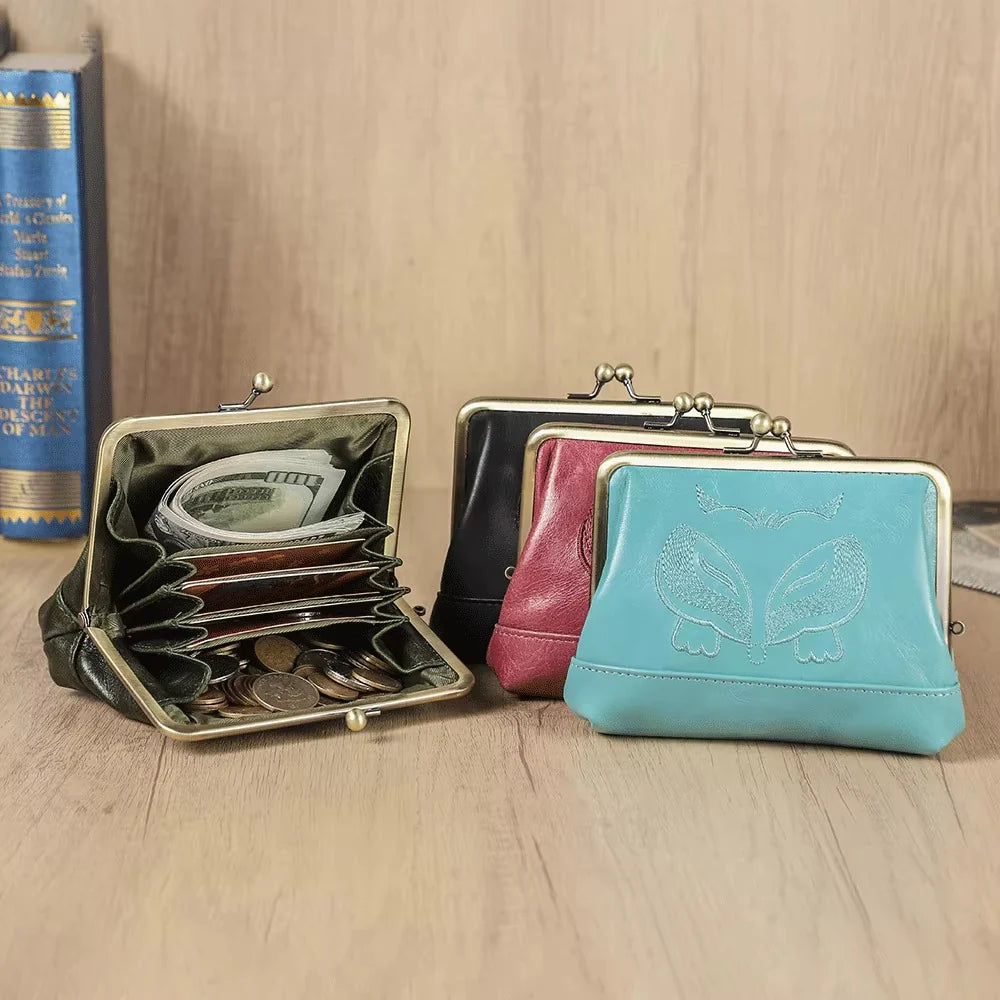 Foxy Genuine Leather Vintage Wallets