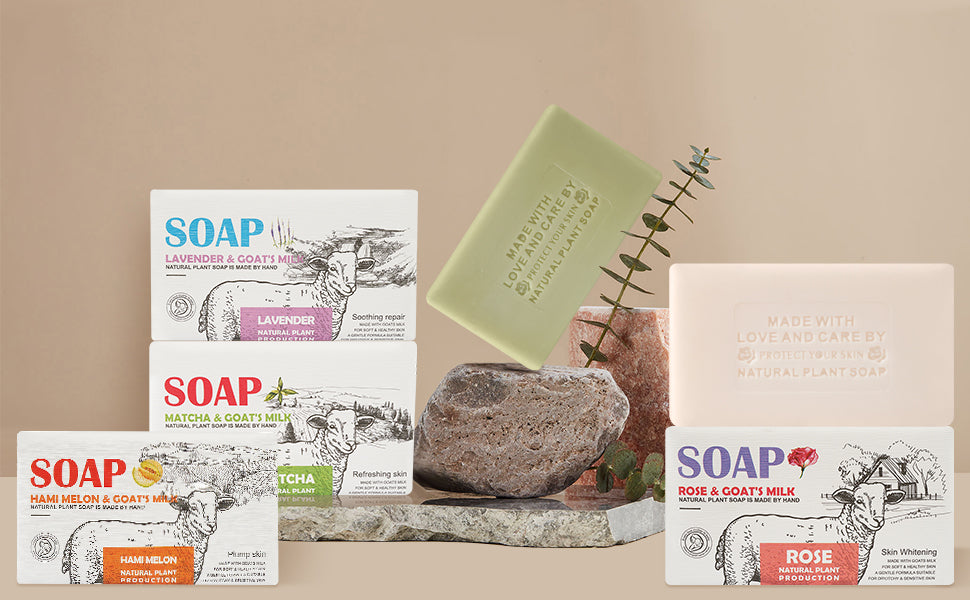Natural Plant Soap with Goats Milk