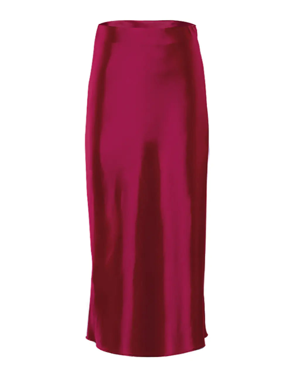 High-Waist A-Line Midi Skirts