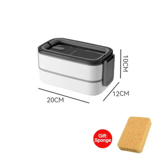 Double Layer Stainless Steel Bento Box