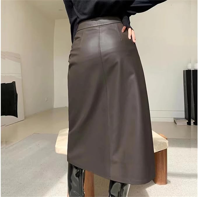 ICONIC Genuine Leather Skirt