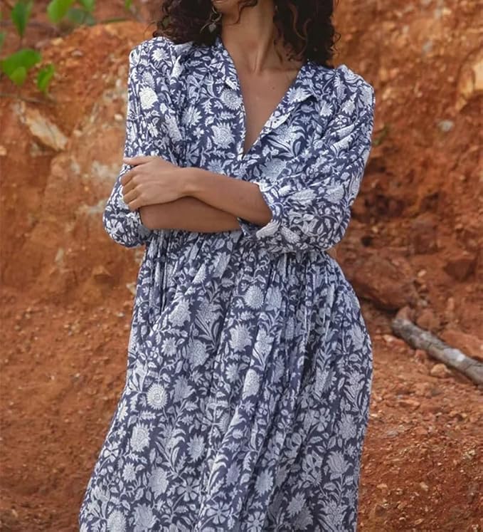 Eilly Bazar Viscose Printed Dress