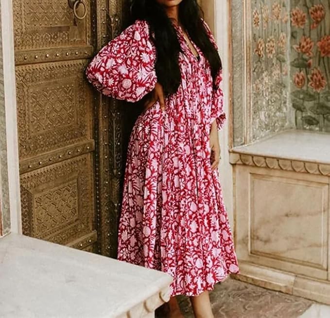 Eilly Bazar Viscose Printed Dress
