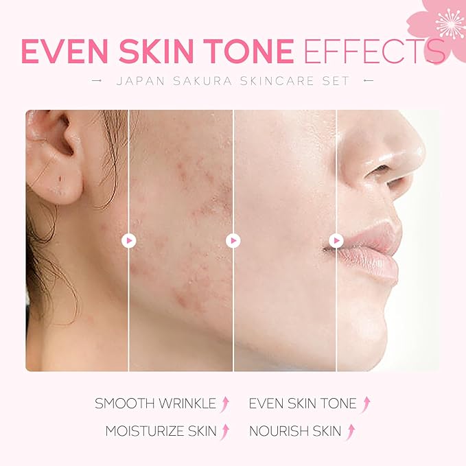 LAIKOU Japan Sakura Skincare Set