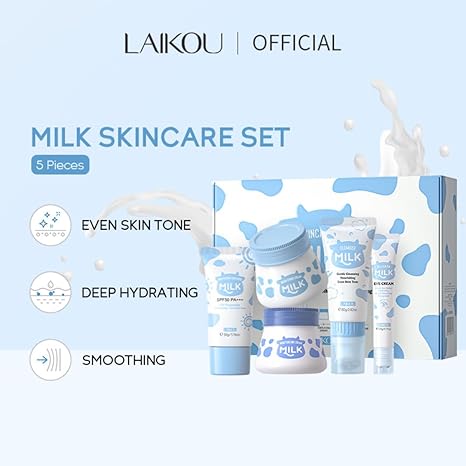 LAIKOU Milk Skincare Set