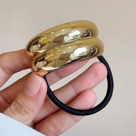 Metal Cuff Hair Ties