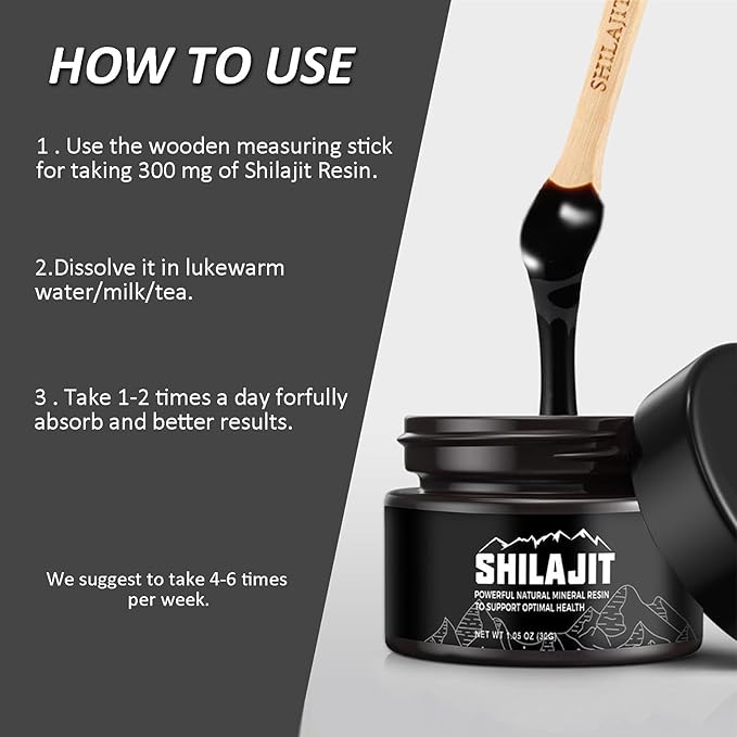 100% Pure Himalayan Organic Shilajit