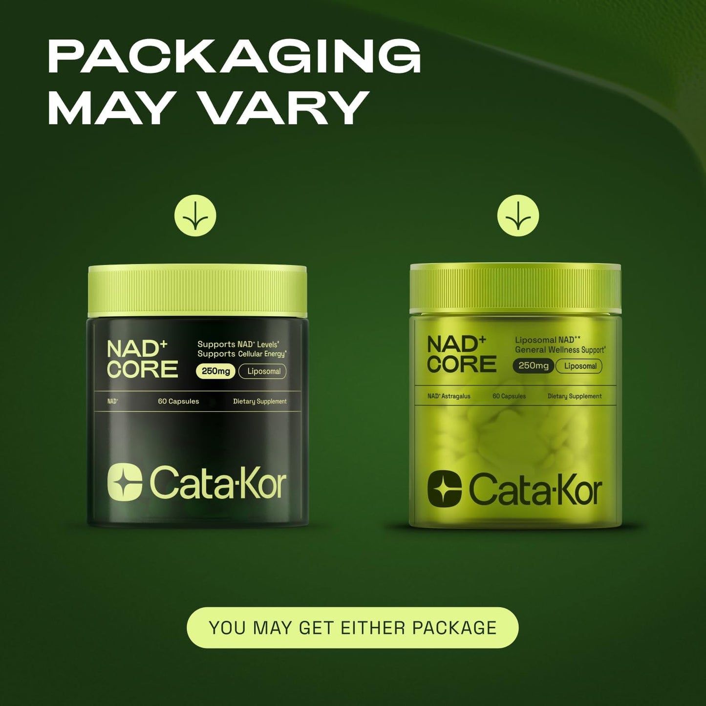 Cata-Kor NAD+ Advanced - NAD Supplement with Resveratrol