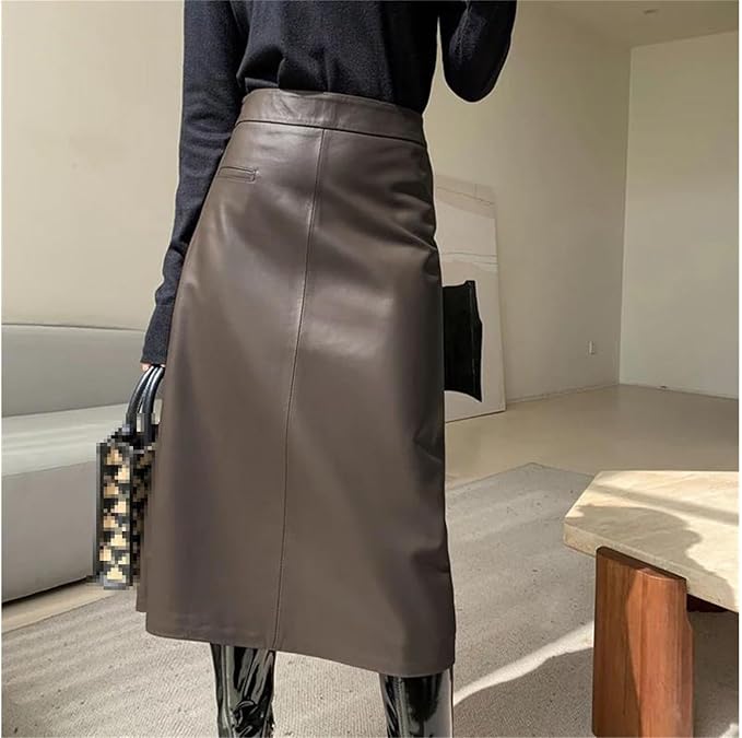 ICONIC Genuine Leather Skirt
