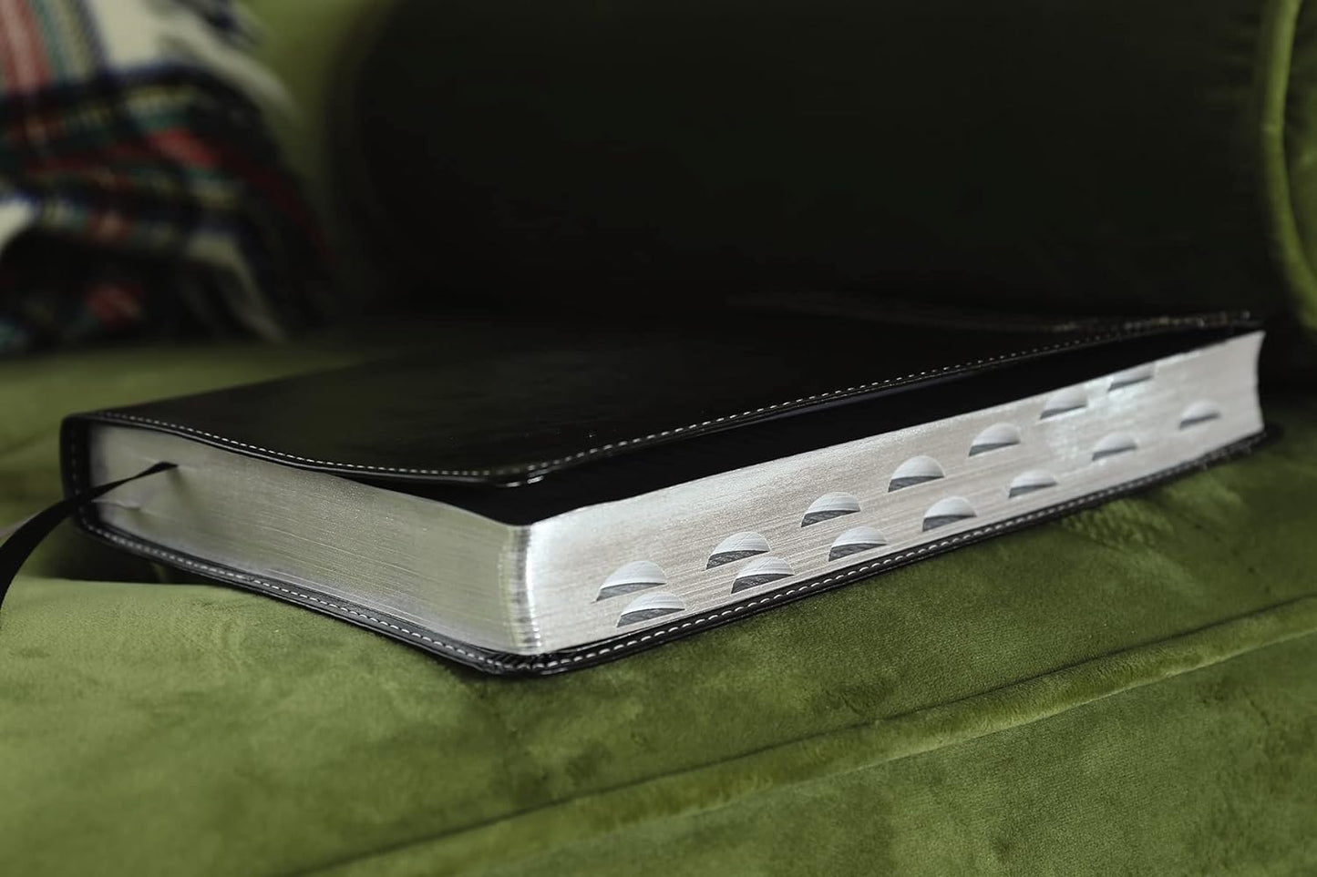 NASB Leathersoft Thinline Large Print Bible