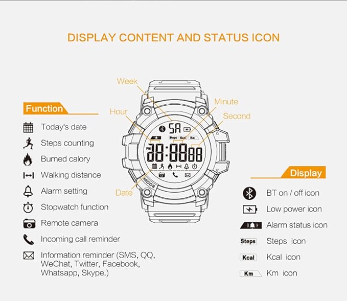 EX16 Smart Sports Watch