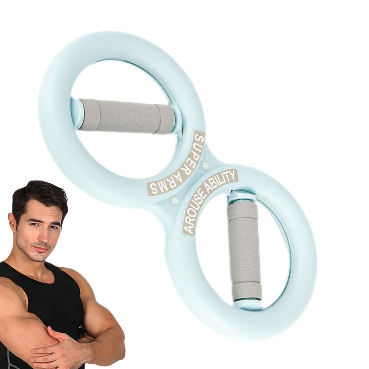 Super Arms Forearm Resistance Trainer for Boxing and Chest Workout
