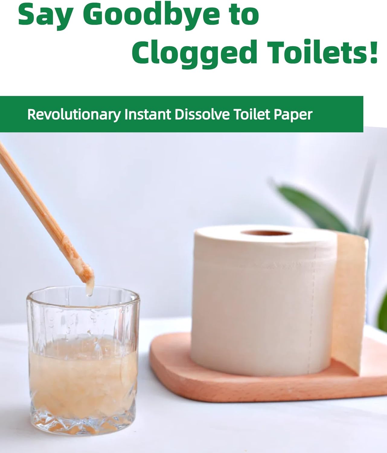 ECO Bamboo Thick 4 Ply Unbleached Toilet Paper