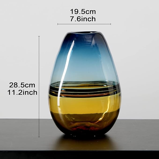 New Tide Luxury Glass Vases