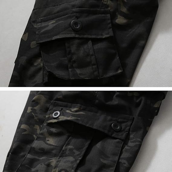 AKNAVY Camouflage Tactical Cargo Pants