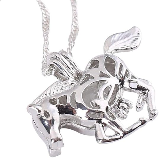 Luminous Horse Necklace