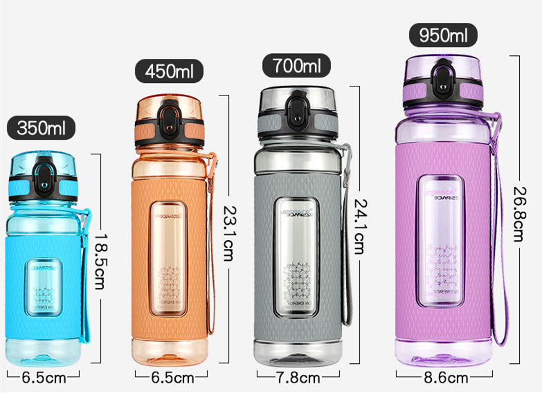 UZSPACE Ion Energy Sports Water Bottles