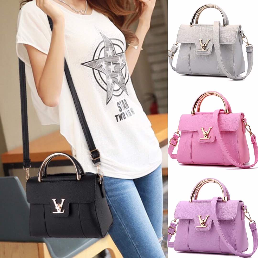 Luxury LV Designer Vegan Leather Handbags