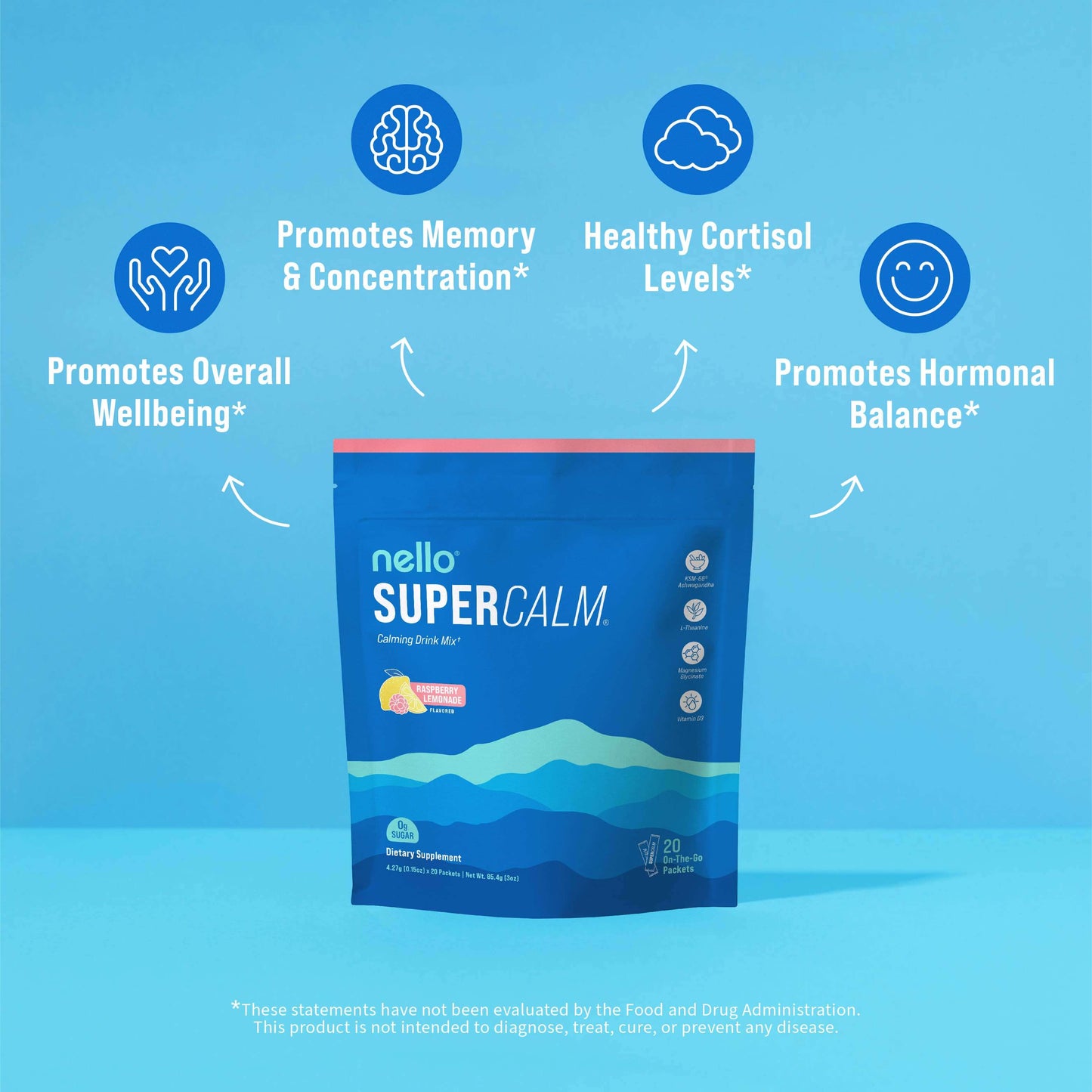 SuperCalm Electrolyte Powder Drink