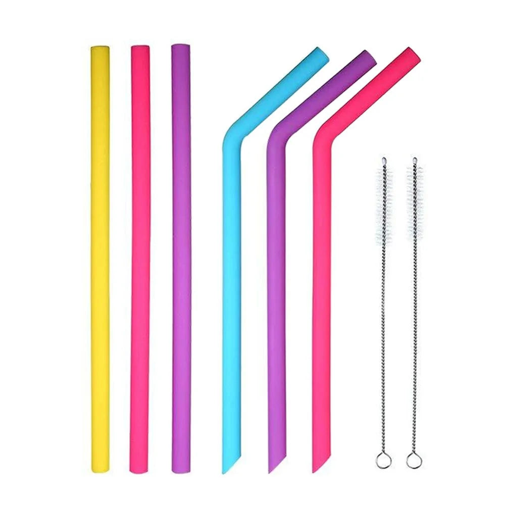 Eco-Friendly Silicone Straws