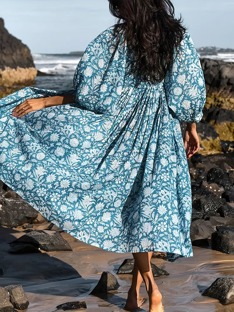 Eilly Bazar Viscose Printed Dress