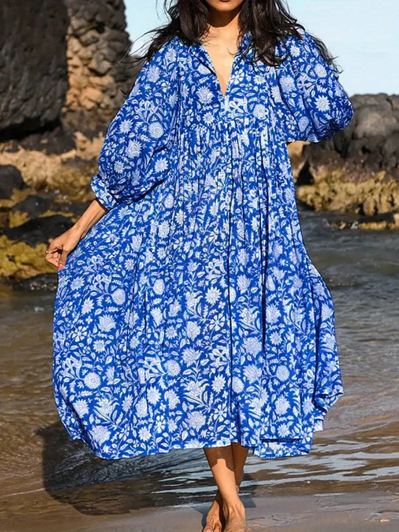 Eilly Bazar Viscose Printed Dress