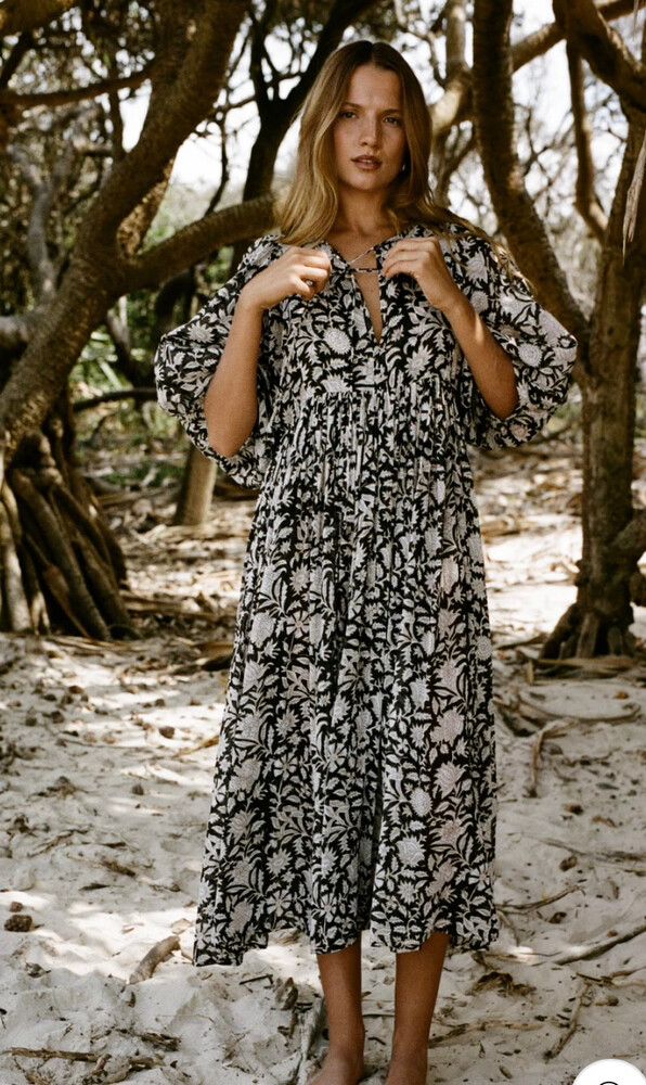 Eilly Bazar Viscose Printed Dress