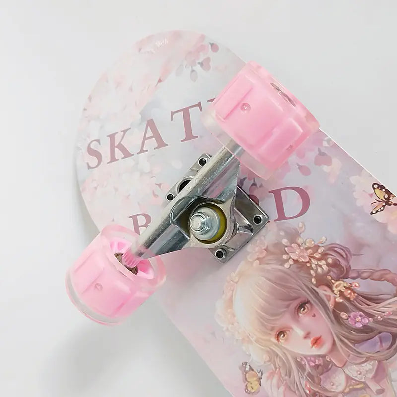 Kingbox Colorful Flash Wheel Skateboards