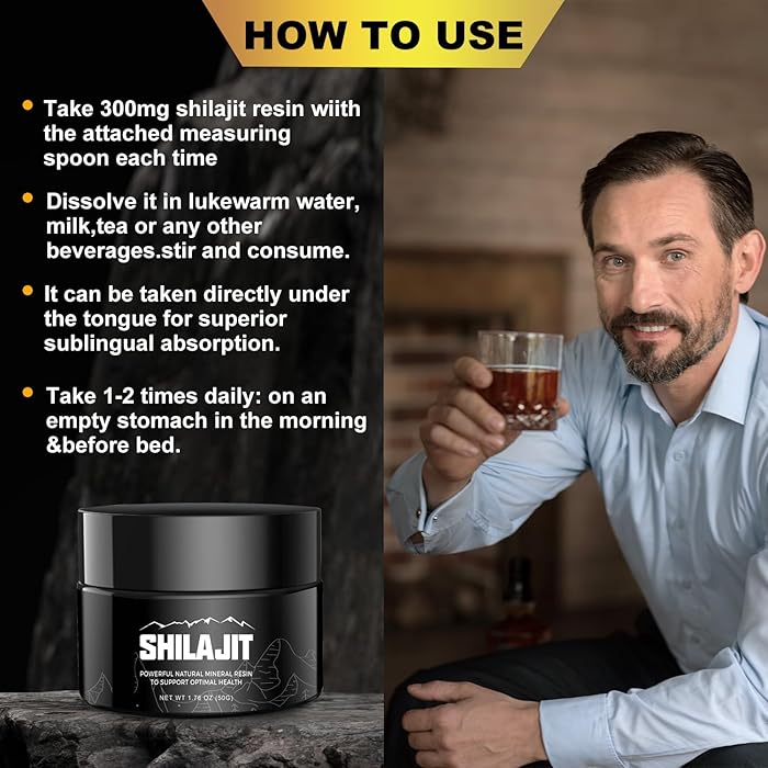 100% Pure Himalayan Organic Shilajit