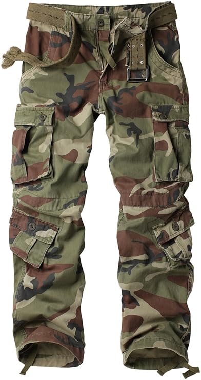 AKNAVY Camouflage Tactical Cargo Pants
