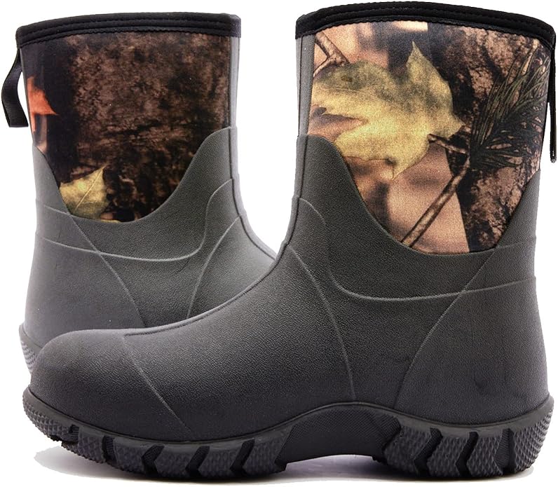 BOGS Waterproof Neoprene Mid Rise Rain Gumboots