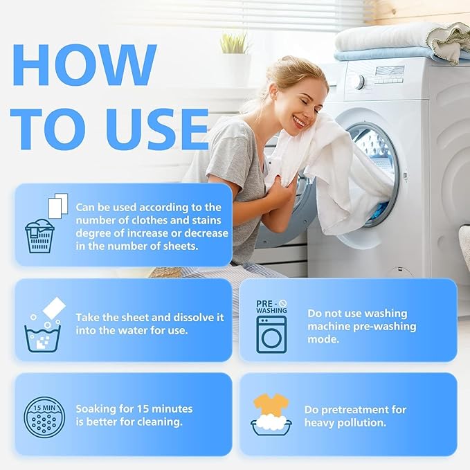 APPTRIN Eco Laundry Detergent Sheets