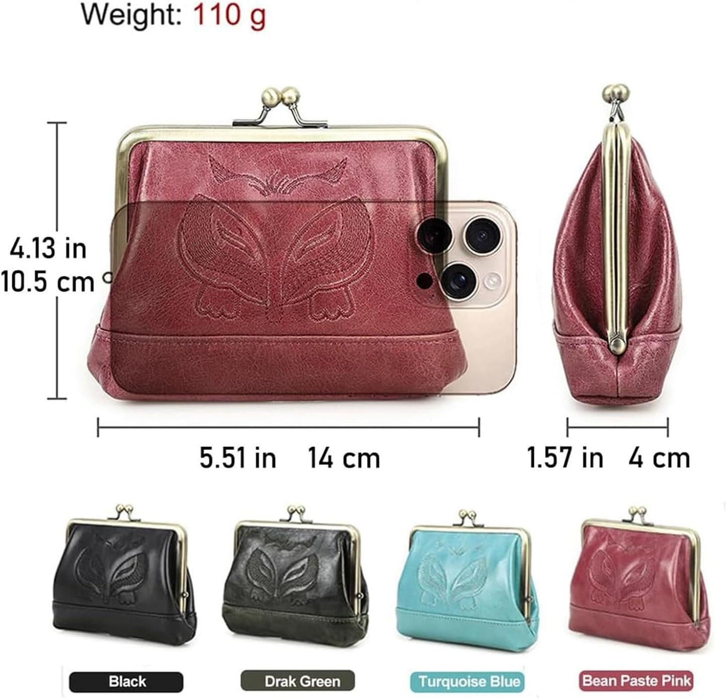 Foxy Genuine Leather Vintage Wallets