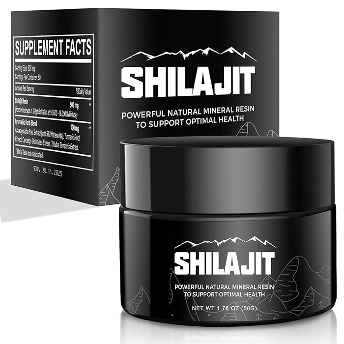 100% Pure Himalayan Organic Shilajit