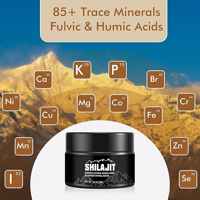 100% Pure Himalayan Organic Shilajit
