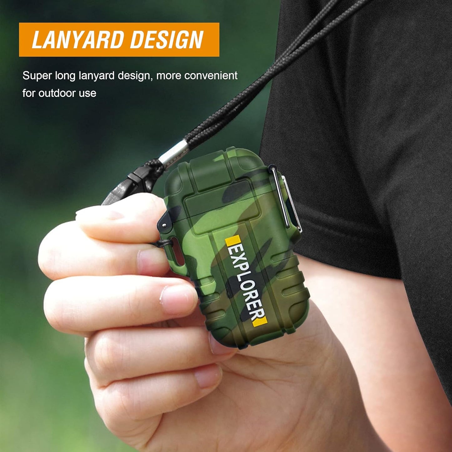 EXPLORER Dual Arc Plasma USB Lighter